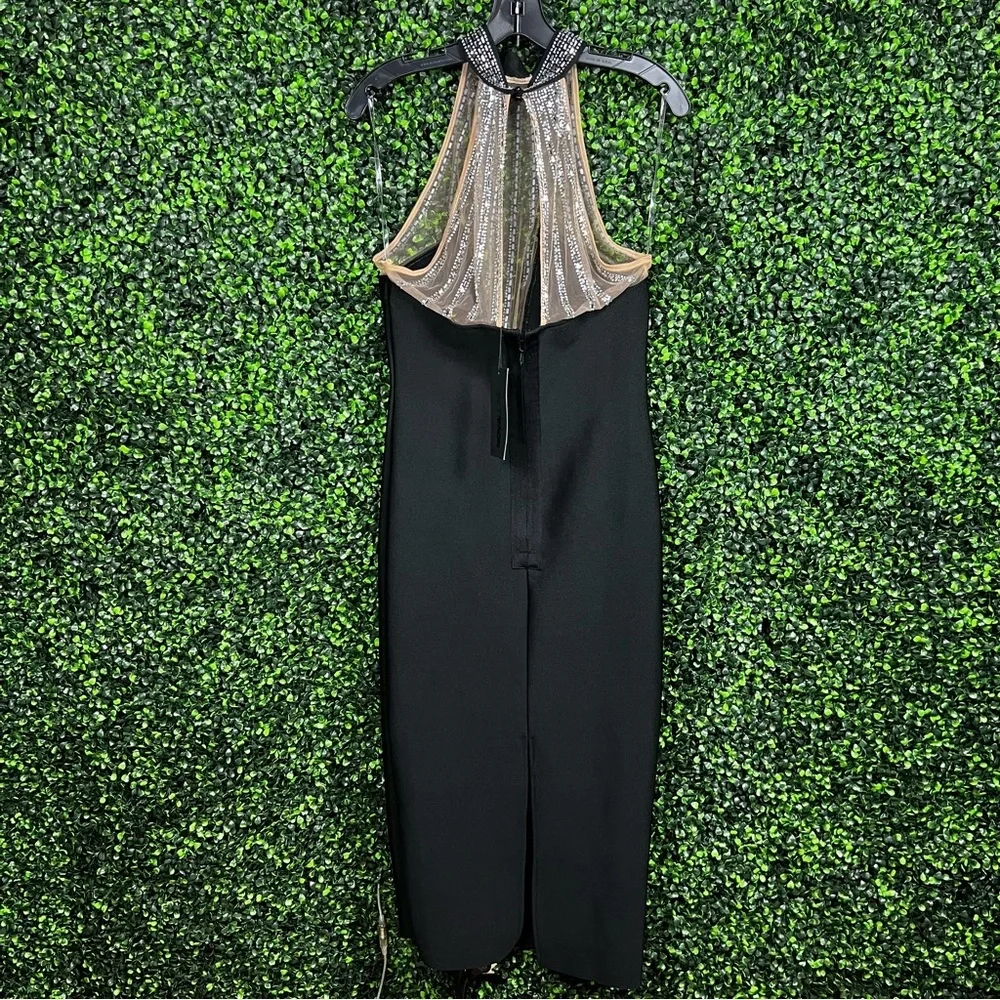 FASHION NOVA | Lina Embellished Bandage Mini Dress - Picture 12 of 15